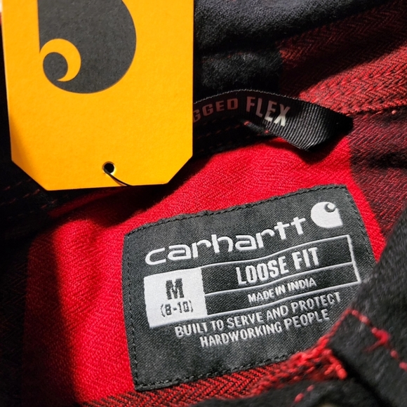 Carhartt Rugged Flex Loose Fit Plaid Shirt - Picture 2 of 10